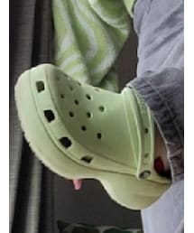 crocs | 誕生日にもらった!プラットフォームクロックス!かわいい！(サンダル)