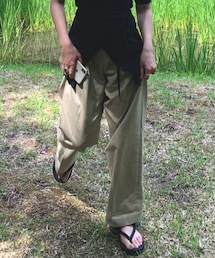 ATON | チノパンツ