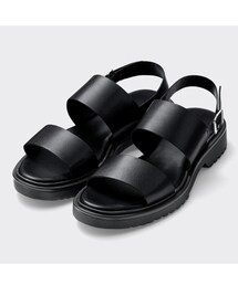 GU | リアルレザーストラップベルトサンダル(サンダル)