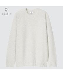 UNIQLO | 3Dスフレ クルーネックセーター(ニット/セーター)