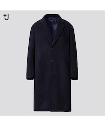 UNIQLO | カシミヤブレンドオーバーサイズチェスターコート(チェスターコート)