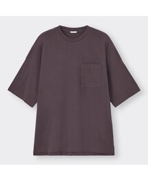 GU | ルーズフィットT[5分袖](Tシャツ/カットソー)