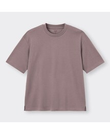 GU | ドライポンチビッグT[5分袖](Tシャツ/カットソー)