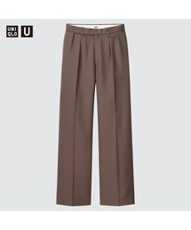 UNIQLO | ウールブレンドタックパンツ(パンツ)