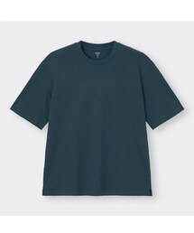 GU | ドライポンチビッグT[5分袖](Tシャツ/カットソー)