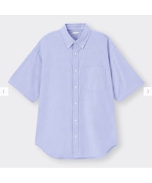 GU | オックスフォードオーバーサイズシャツ(シャツ/ブラウス)