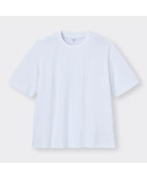 GU | ドライポンチビッグT[5分袖](Tシャツ/カットソー)