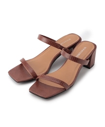 DRESSTERIOR | スキニーストラップサンダル(サンダル)