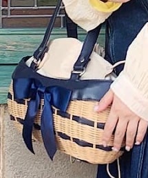 Bleu Bleuet | かごバッグ