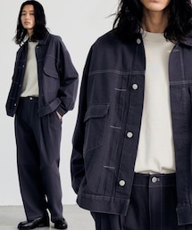 WYM LIDNM | 【WYM LIDNM】HEAVY OZ WIDE DENIM SET-UP(セットアップ)