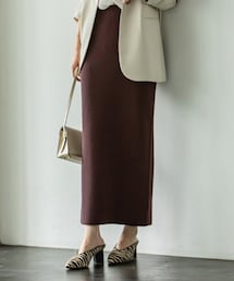 Noble | リブニットタイトスカート◆(スカート)
