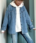 GU(ジーユー)の「トップス(パーカー)」