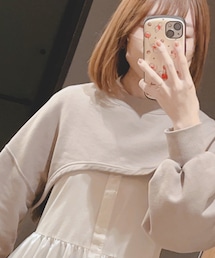 select MOCA | #ショートデザインプルオーバー(その他トップス)