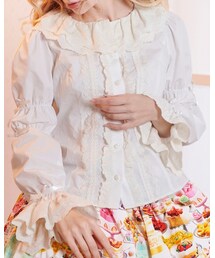 BODYLINE | BODYLINE/ããªã«ãã£ã·ãããŒãããè¡¿ã®ãã©ãŠã¹(ãªããã¯ã€ã)(ã·ã£ã/ãã©ãŠã¹)