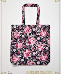 BABY,THE STARS SHINE BRIGHT | BABY, THE STARS SHINE BRIGHT/シュガーブーケ～永遠の乙女の憧れ～柄トートBag(黒)(トートバッグ)