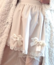 Avail | Avail/株式会社Tree Tumbo/猫の肉球·天使の羽·サテンリボン·パールチェーン付き2個繋がりヘアクリップ(アイボリー·白系)(バレッタ/ヘアクリップ)
