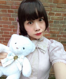 DearMyLove | DearMyLove/モチーフツインリボンクリップ(ハートロケットピンク)(バレッタ/ヘアクリップ)