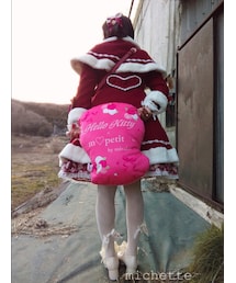 しまむら | しまむら/m♡petit by misako/レディース オーバーニーソックス(青木美沙子×サンリオキャラクターズ)(クリーム/ハローキティ)(ソックス/靴下)