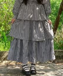 Whinny | Whinny/ぷりぷりスウィートスカート(ブラック)(スカート)