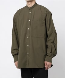 DAIWA PIER39 | 【DAIWA PIER39】〈別注〉テックバンドカラーシャツ MEN(シャツ/ブラウス)