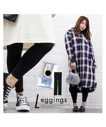 CLETTE | 10部丈レギンス☁︎5L-6L(レギンス/スパッツ)