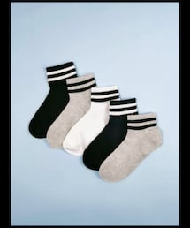 SHEIN | ラインソックス☁︎XL(ソックス/靴下)