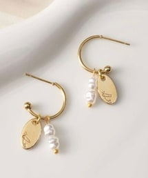 SHEIN | ちっちゃいパールのピアス(ピアス（両耳用）)