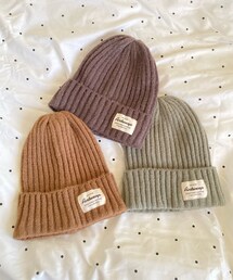 DAISO | DAISOニット帽三兄弟(ニットキャップ/ビーニー)