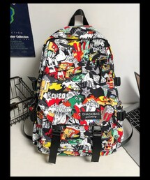 SHEIN | モンスター柄リュック(バックパック/リュック)