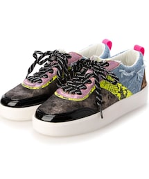 Desigual | デシグアル Desigual パッチワーク スニーカー （マルチ）(スニーカー)