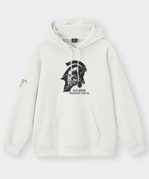 GU | ダブルフェイスビッグプルパーカ(長袖)KOJIMA PRODUCTIONS(パーカー)