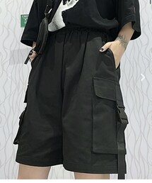 ampm | サイドベルトハーフカーゴパンツ(カーゴパンツ)