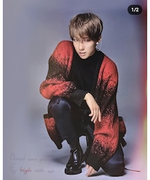 schott | Schott/ショット/MOHAIR OMBRE BORDER CARDIGAN/モヘア オンブレ ボーダー カーディガン(カーディガン/ボレロ)