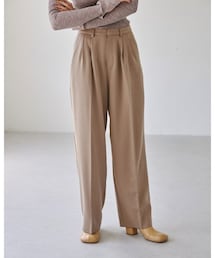 TODAYFUL | スムースタックトラウザース(その他パンツ)