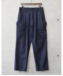 イギリス軍 | 実物 USED イギリス軍 ROYAL NAVY COMBAT カーゴパンツ スラントポケット(カーゴパンツ)