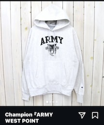 Champion | CHAMPION REVERSE WEAVE HOODI(ASH GREY)(パーカー)