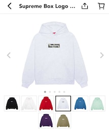 Supreme  | Supreme Box Logo Hooded Sweatshirt "Ash Grey" (23FW)(パーカー)