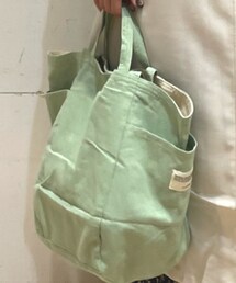 Samansa Mos2 blue | トートバッグ