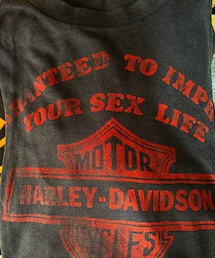 VINTAGE | 80's Harley Davidson(Tシャツ/カットソー)