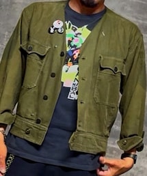 VINTAGE | 40's USMC m43 HBT JACKET mod(ミリタリージャケット)