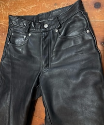 VINTAGE | 80's Schott leather pants（w29）(その他パンツ)