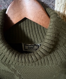 90's used | 8〜90's Acryl  turtleneck Knit（made in USA）(ニット/セーター)