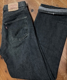 Levi's | 90's（92年3月）501 0159 先染めBLK（30×34）(デニムパンツ)