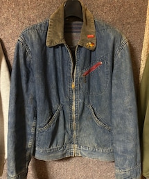 VINTAGE | 50's unknown（maybe Wrangler？）denim blanket jacket(デニムジャケット)
