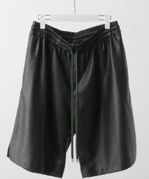 STERNBERG | フェイクレザーショートパンツ(その他パンツ)