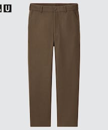 UNIQLO | ウールブレンド　ワイドフィットパンツ(スラックス)