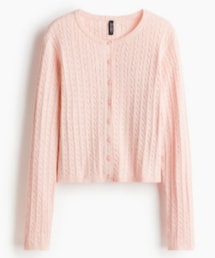 H&M | ケーブルニットカーディガン(カーディガン/ボレロ)