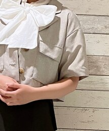 one after another NICE CLAUP | ノーカラージャケット