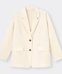 GU | オーバーサイズテーラードジャケット(テーラードジャケット)