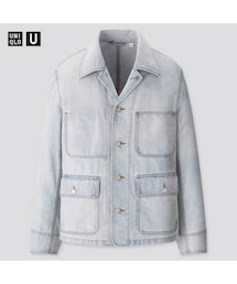 UNIQLO | デニムワークジャケット/サイズS(カバーオール)